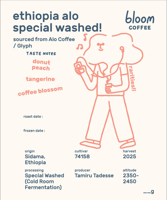 Ethiopia Alo Special Washed (Rarities!)