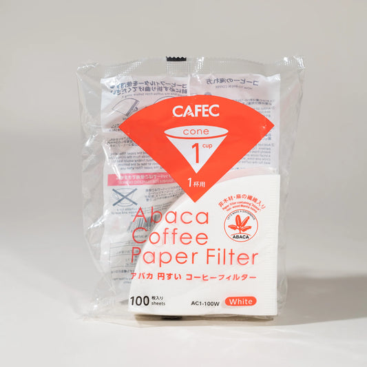 CAFEC 1 CUP Paper Filter (100pcs)